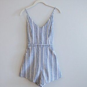 Striped Lush Romper